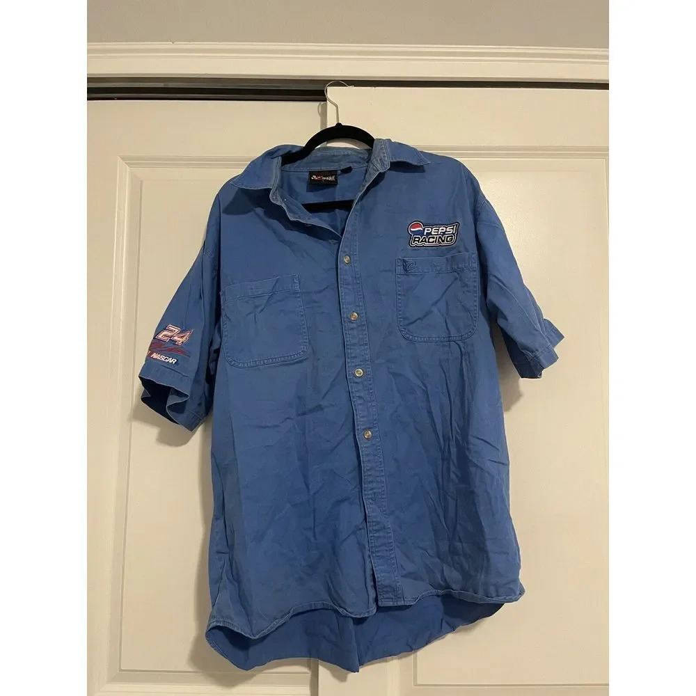 Vintage Chase Pepsi Racing Shirt Jeff Gordon #24 Size Large